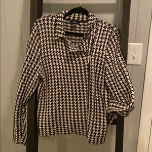 Chaps zippered jacket